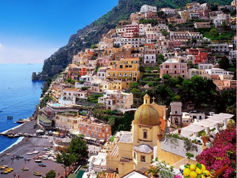 Blue Line House Positano 아파트 외부 사진